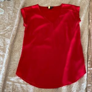 Red blouse